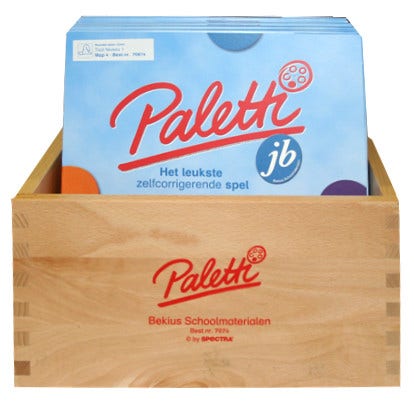 Paletti opbergbox opdrachtenkaarten (24 mapjes)