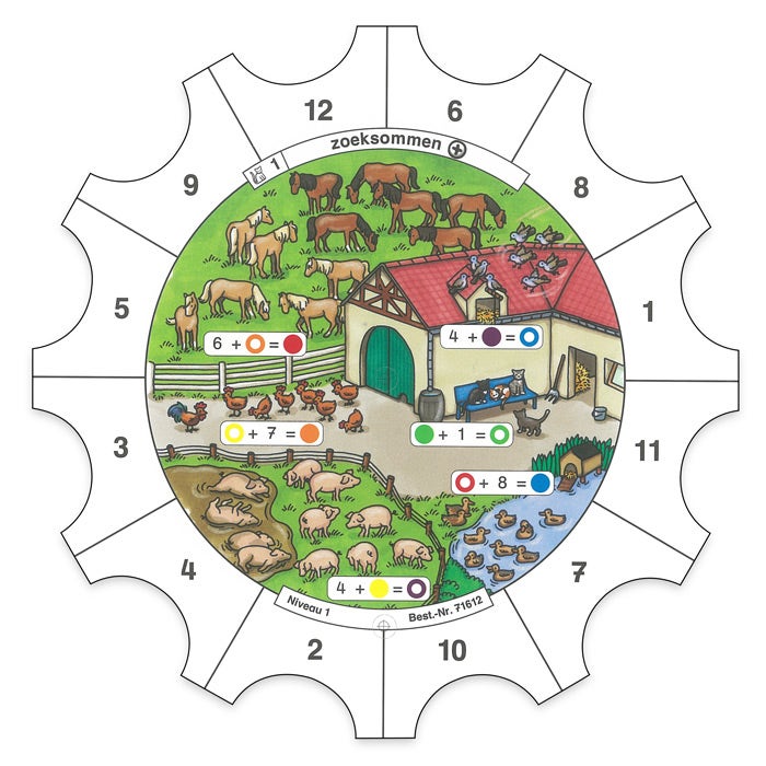 Paletti rekenen map 2: Rekenen tot 10