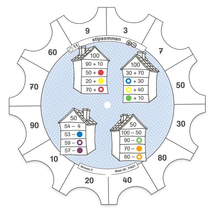 Paletti rekenen map 1: Rekenen tot 100