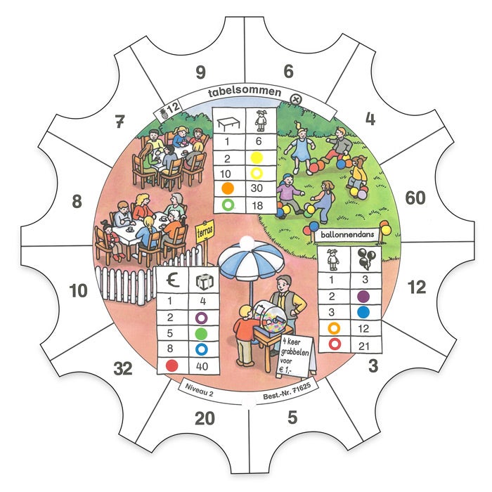Paletti rekenen map 3: Tafels 3