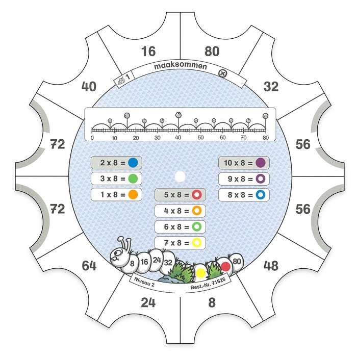 Paletti rekenen map 4: Tafels 7