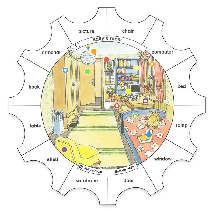 Paletti Engels - Sally's room (niveau 3)