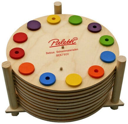 Paletti spelbordhouder voor 12 borden