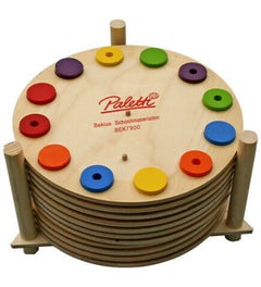 Paletti spelbordhouder voor 12 borden