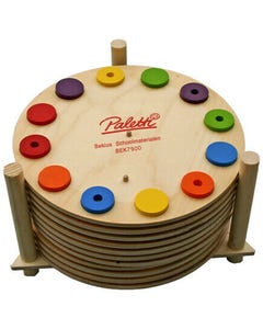 Paletti spelbordhouder voor 12 borden