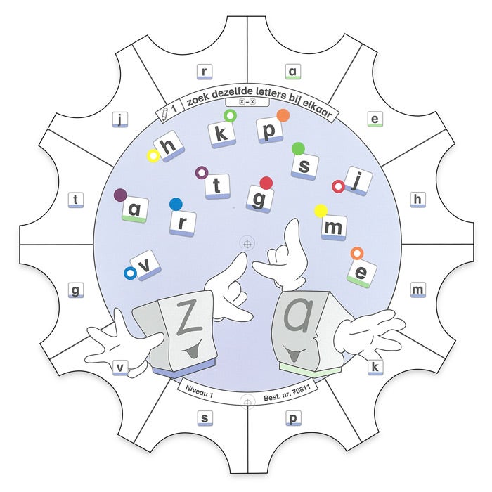 Paletti taal map 1: Letter- en woordherkenning