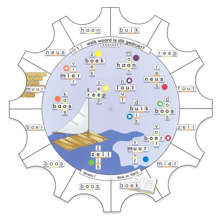 Paletti taal map 2: Letter- en woordherkenning