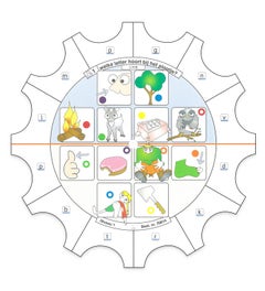 Paletti taal map 4: Woorden lezen en rijmen