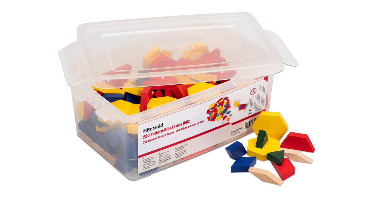 Patroonblokken; 250 stuks