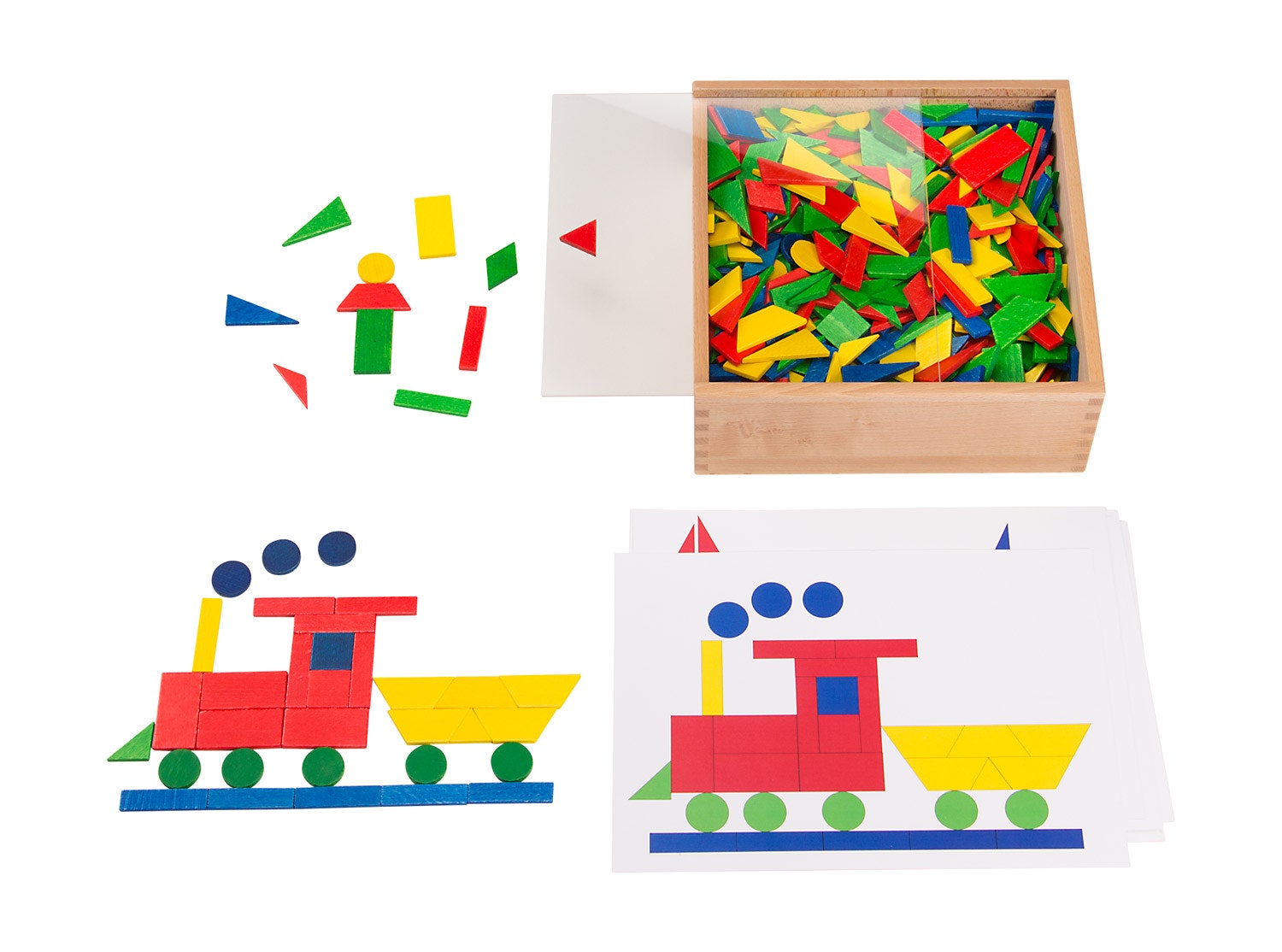 Patroonblokken | Klassenset | 1048-delig