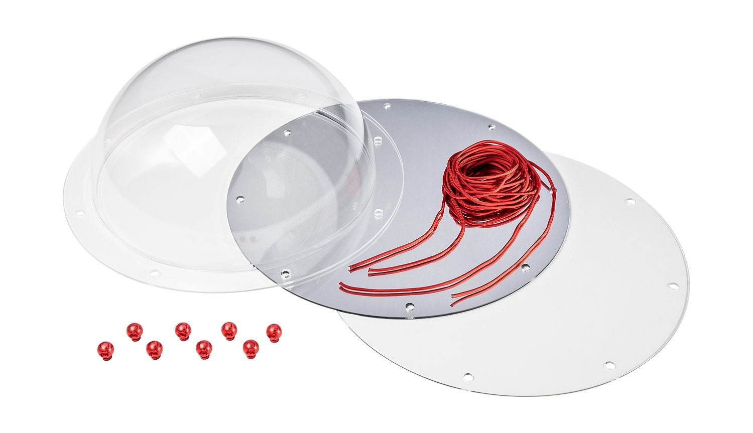 Peladusy | Hangende kom voor licht- en spiegelexperimenten