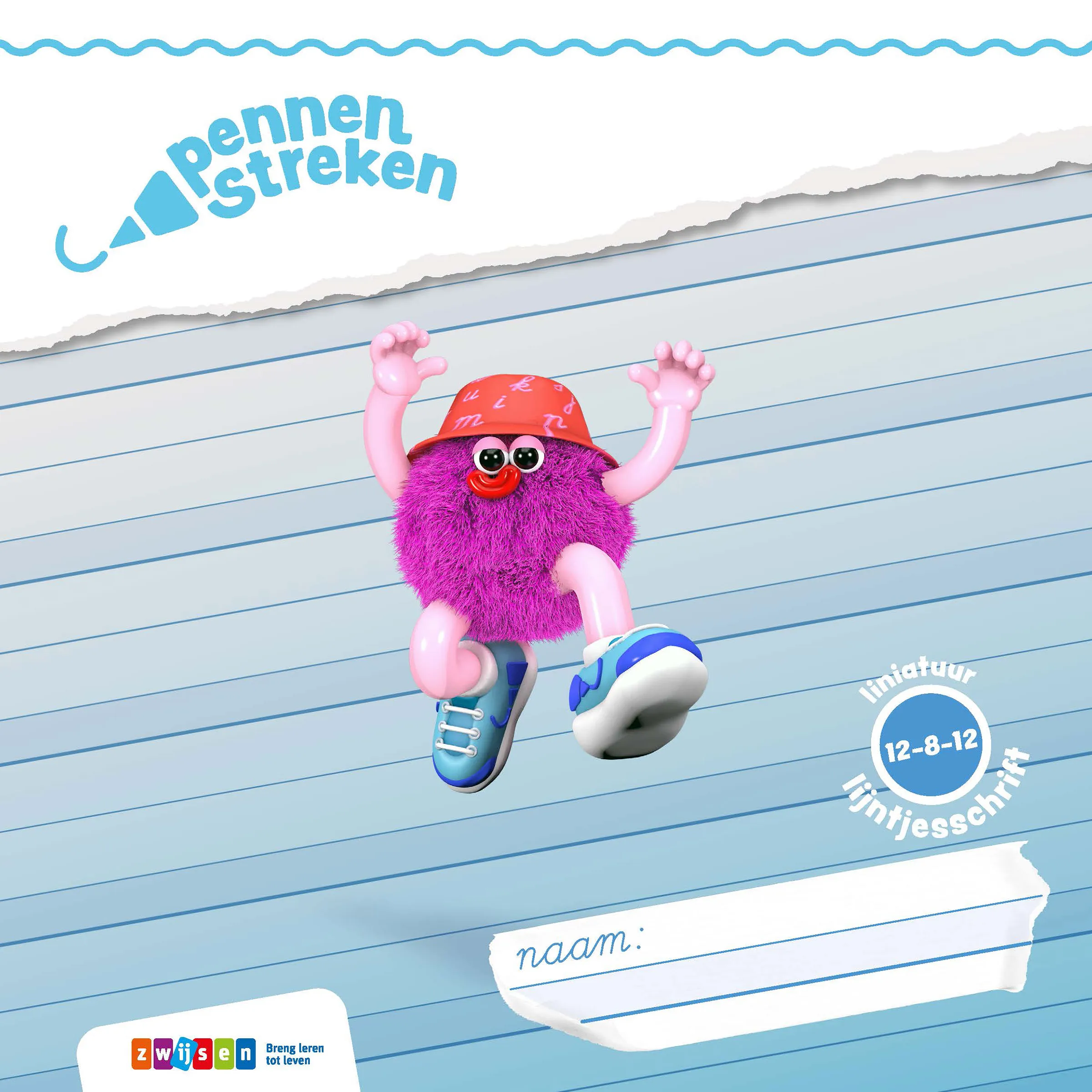 Pennenstreken | Versie 3 | Lijntjesschrift 12-8-12 | Verbonden Schrift | Groep 3