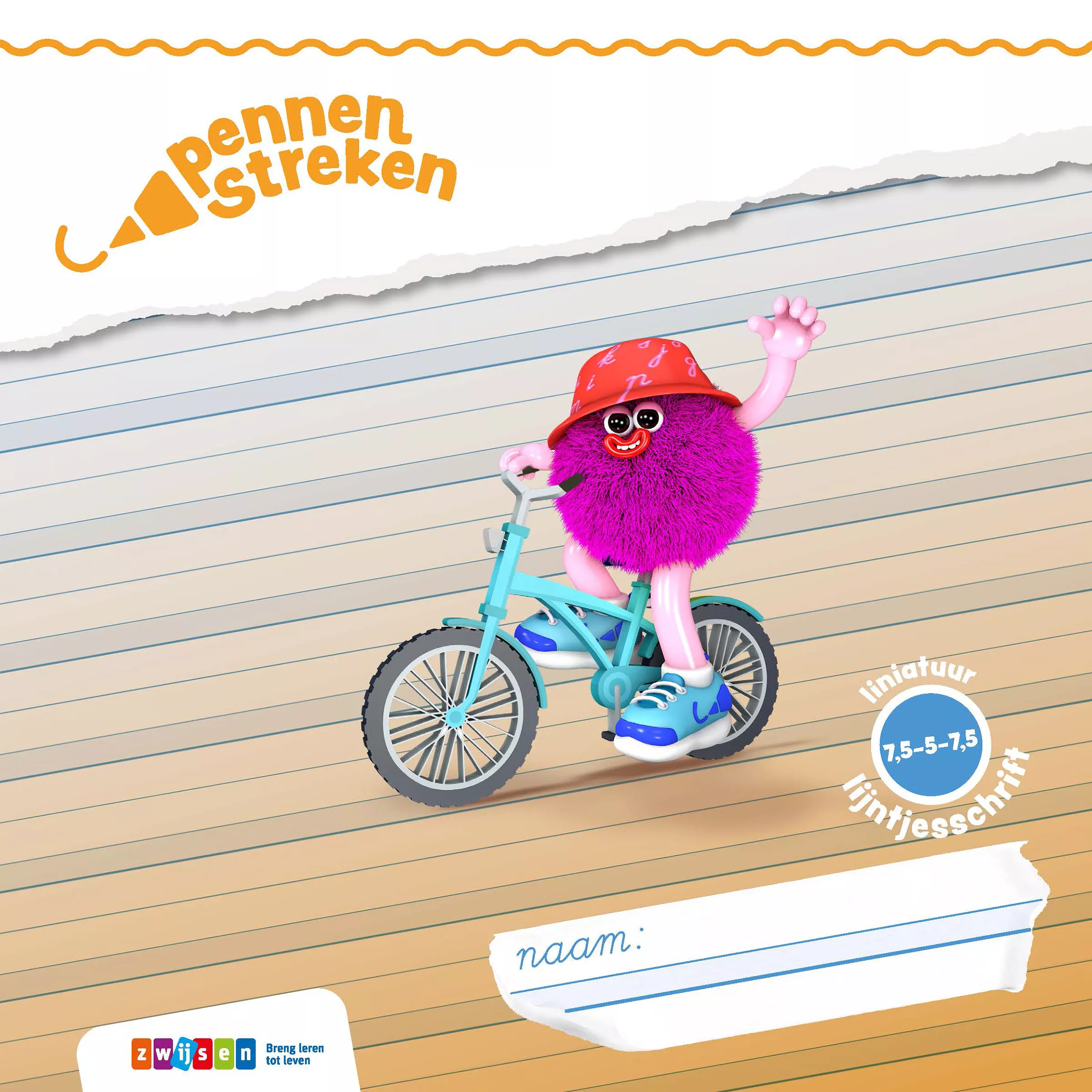 Pennenstreken | Versie 3 | Lijntjesschrift 7,5-5-7,5 | Verbonden Schrift | Groep 3-4