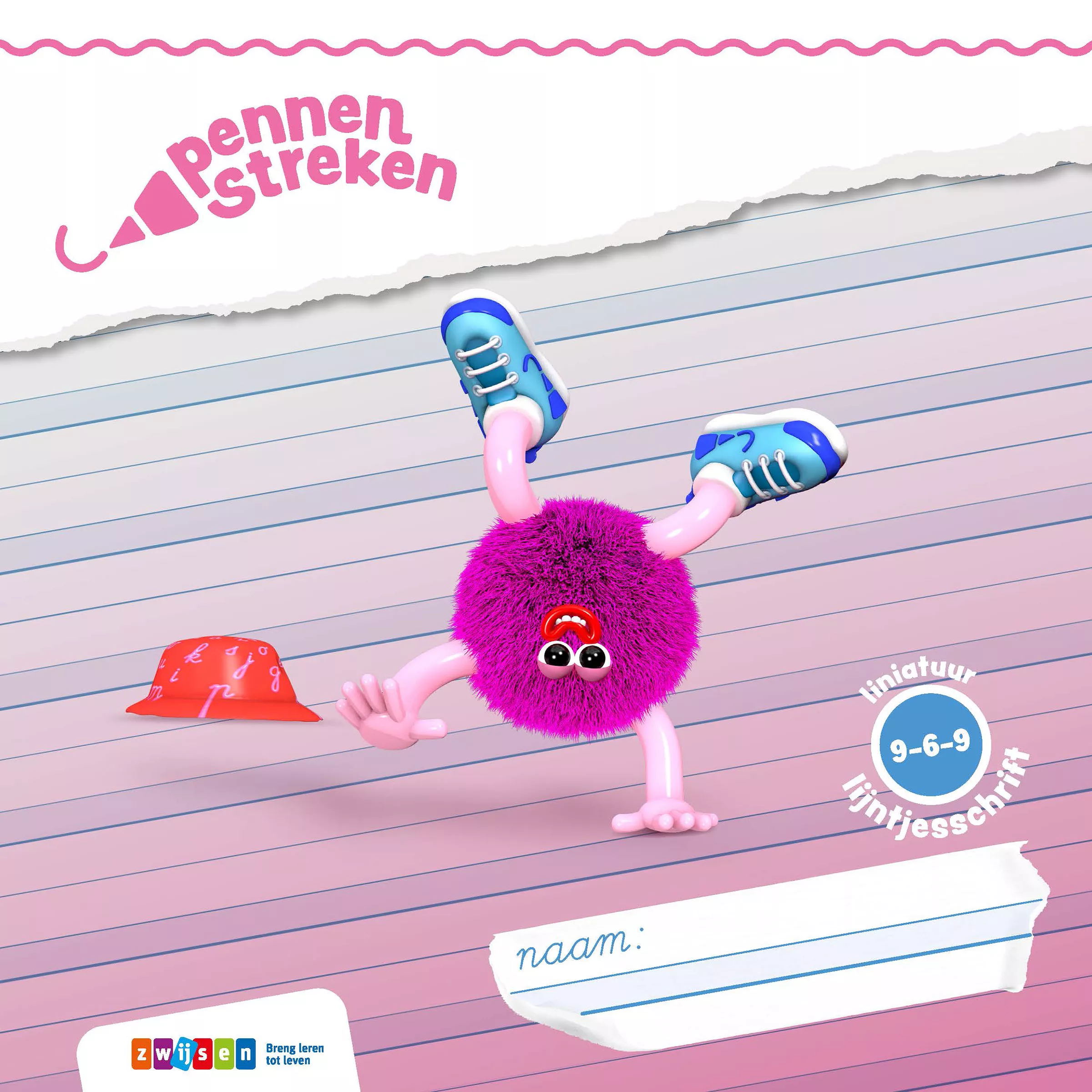 Pennenstreken | Versie 3 | Lijntjesschrift 9-6-9 | Verbonden Schrift | Groep 3