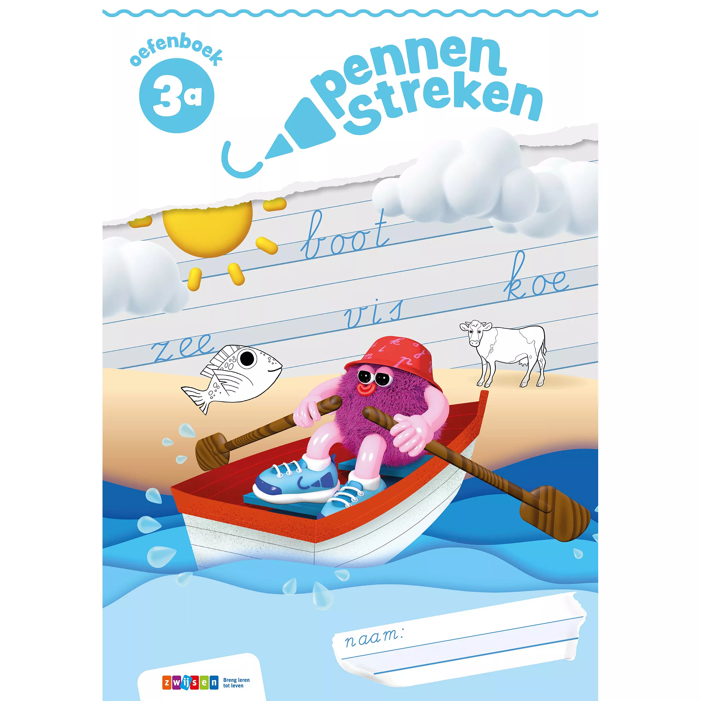 Pennenstreken | Versie 3 | Oefenboek A | Verbonden schrift | Groep 3