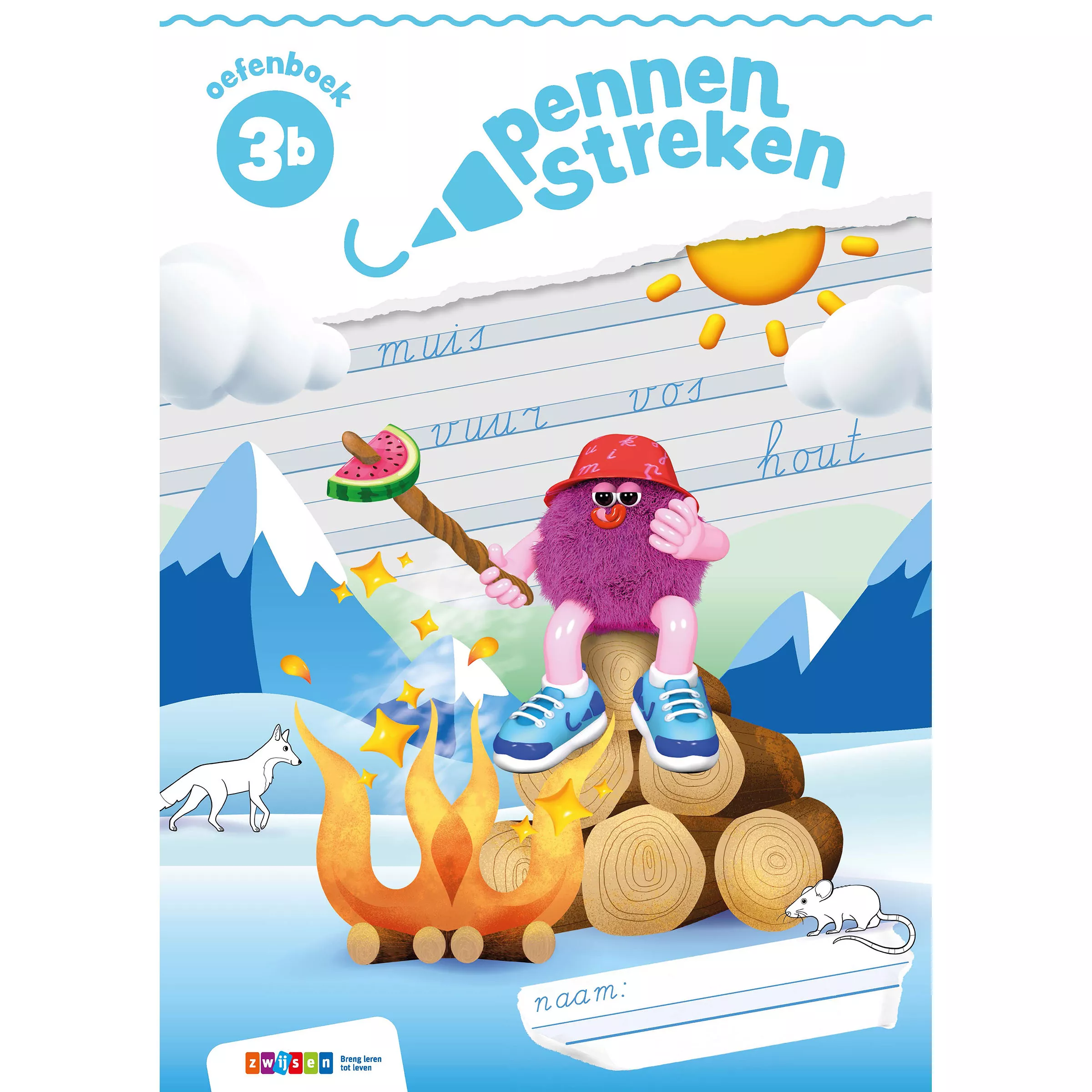 Pennenstreken | Versie 3 | Oefenboek B | Verbonden Schrift | Groep 3