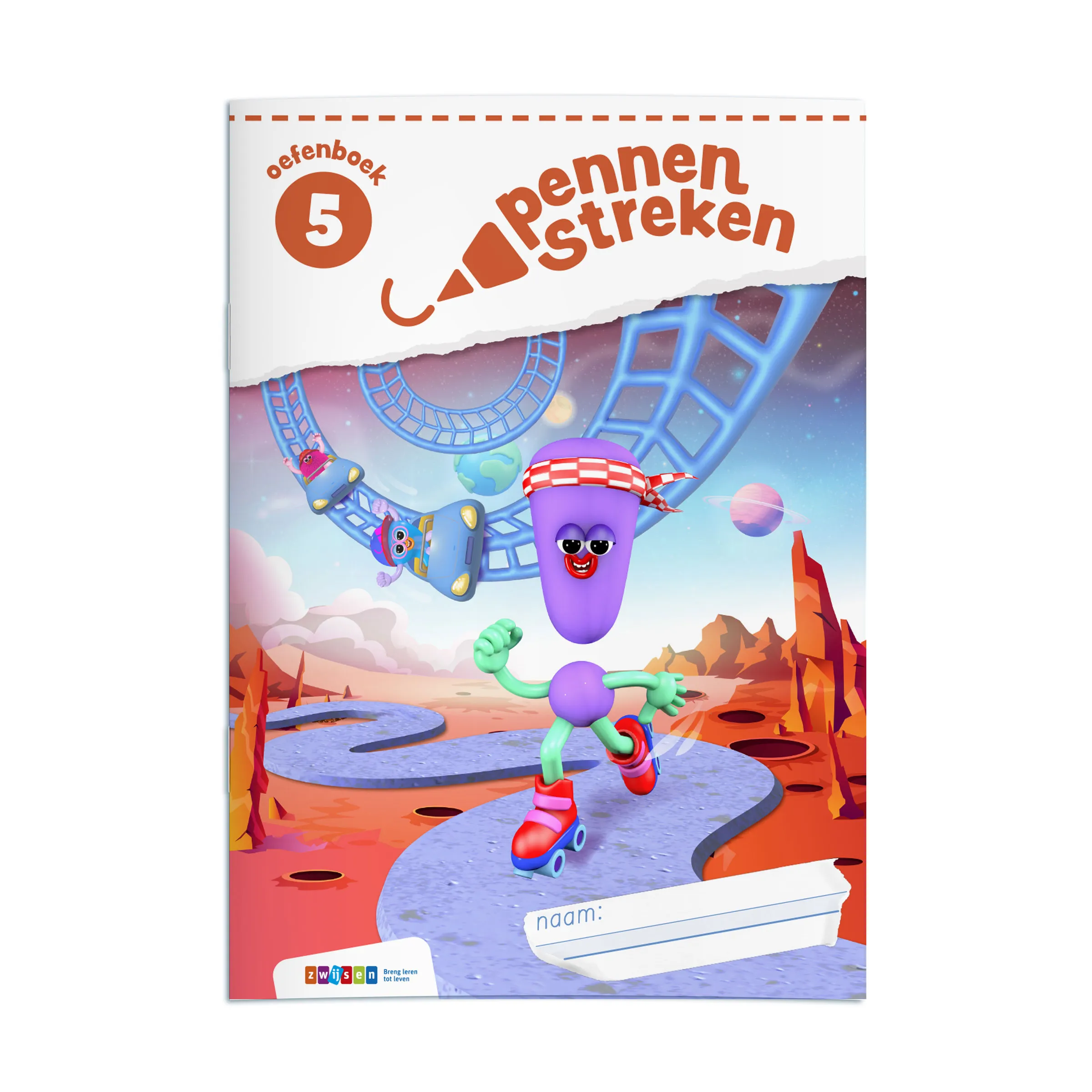 Pennenstreken | Versie 3 | Oefenboek | Blokschrift | Groep 5