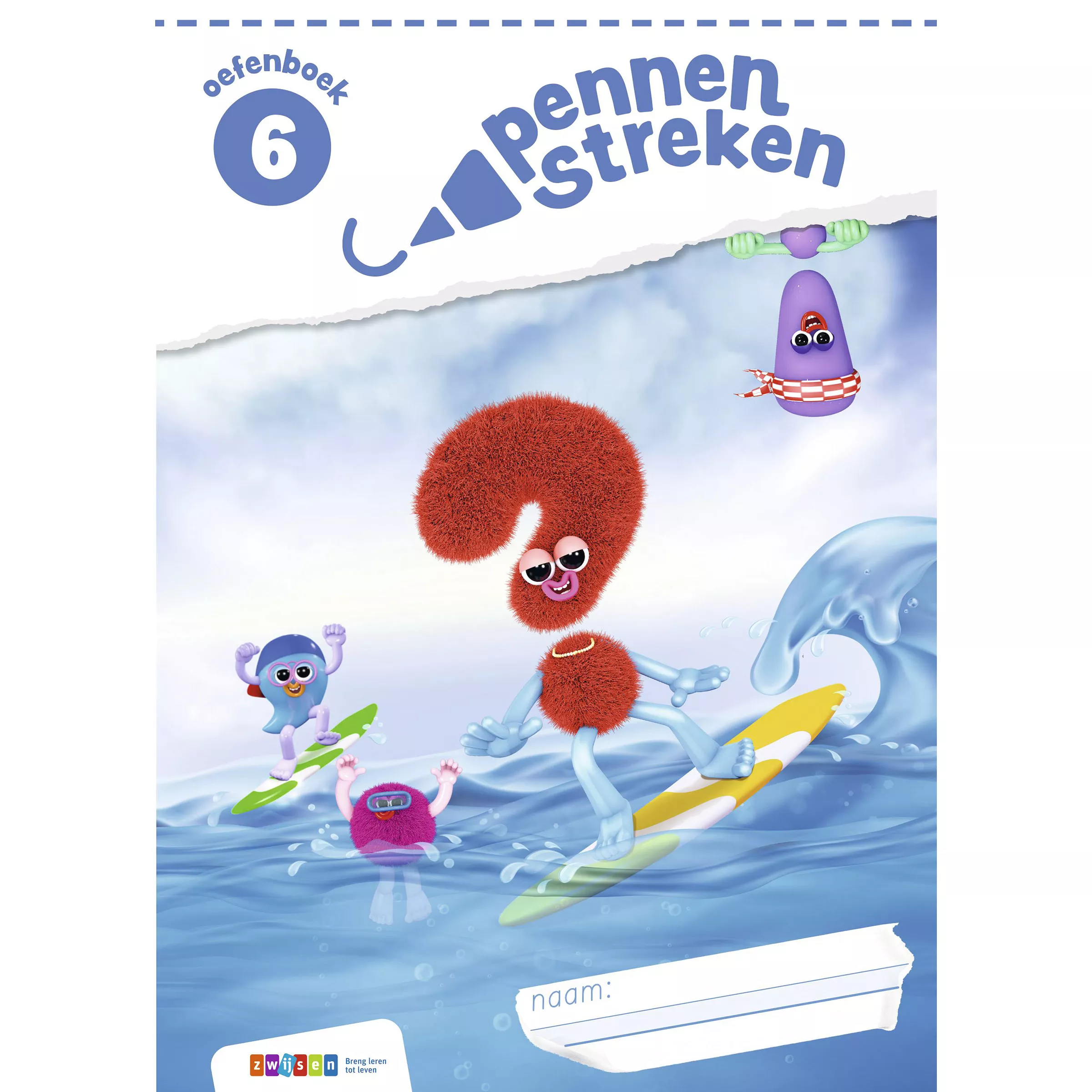 Pennenstreken | Versie 3 | Oefenboek | Blokschrift | Groep 6
