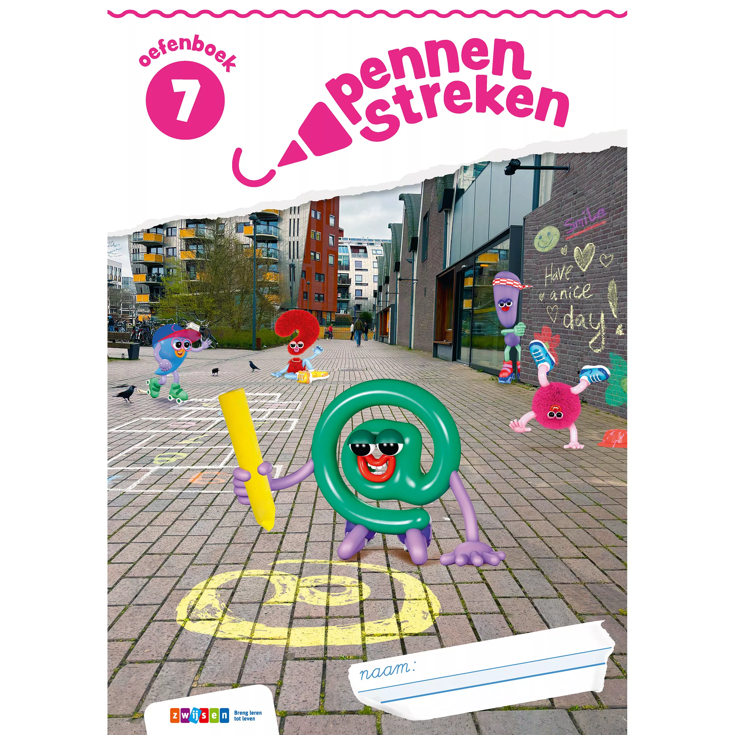 Pennenstreken | Versie 3 | Oefenboek | Verbonden Schrift | Groep 7