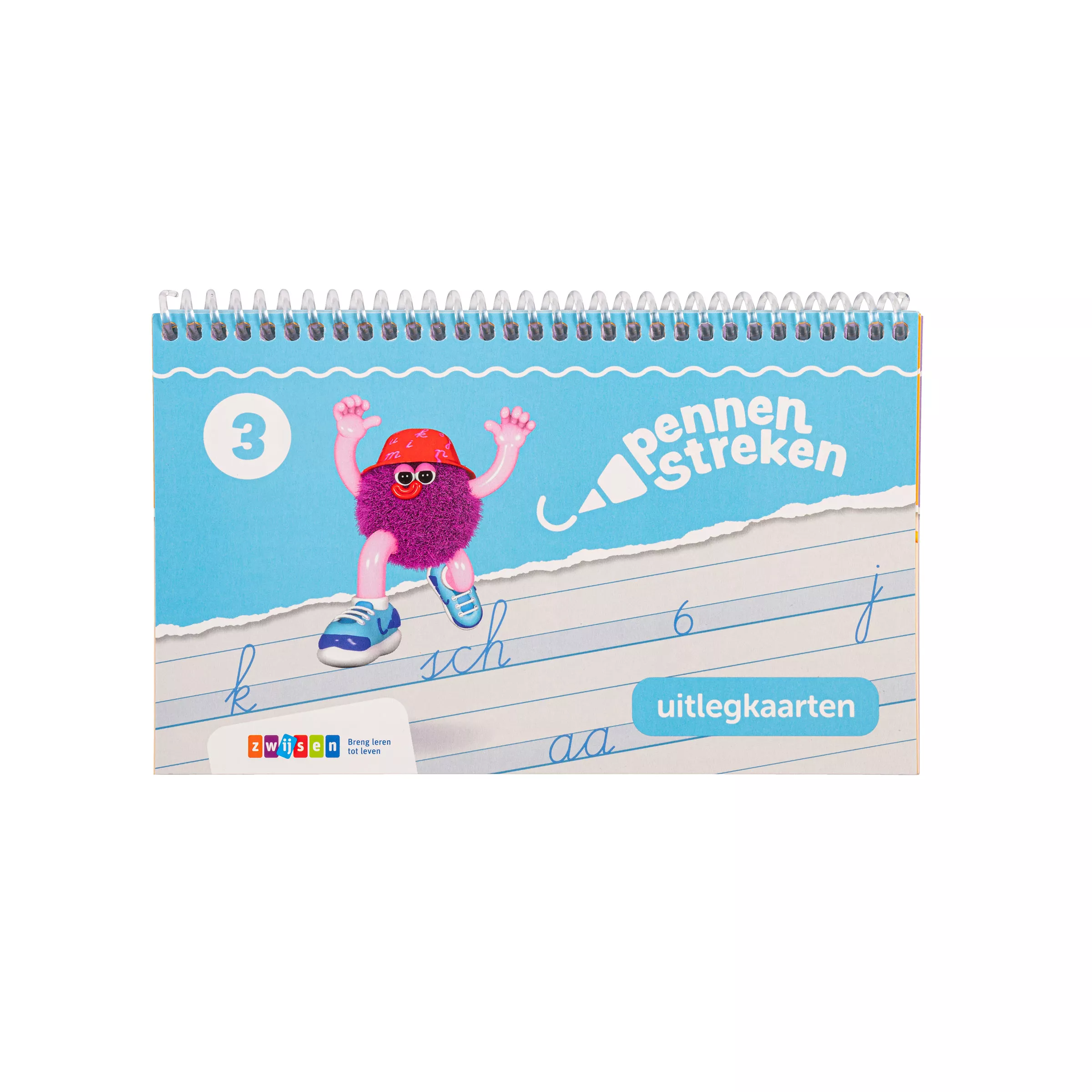 Pennenstreken | Versie 3 | Uitlegkaarten | Verbonden Schrift | Groep 3