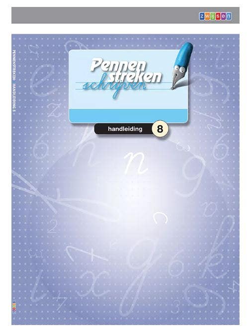 Pennenstreken editie 2 handleiding 8 verbonden en -blokschrift