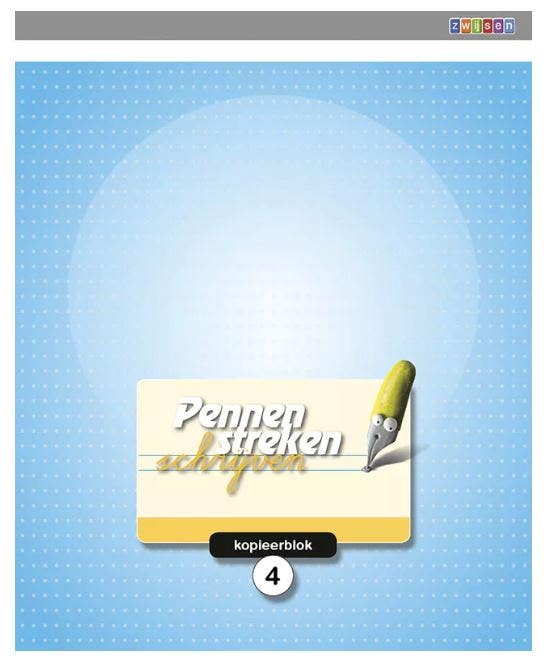 Pennenstreken editie 2 kopieerblok groep 4