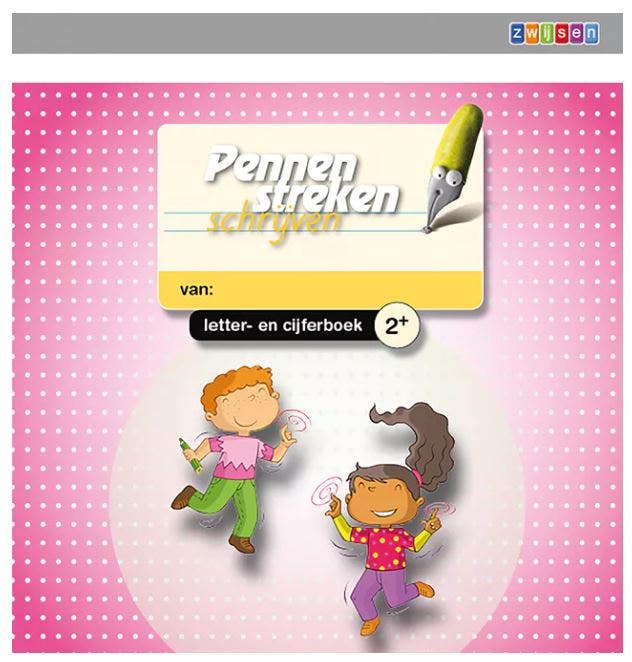 Pennenstreken editie 2 - letter- en cijferboek (5 ex.)