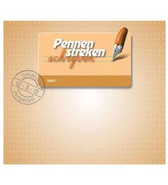 Pennenstreken editie 2 lijntjesschrift verbonden schrift 12-8-12