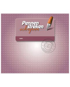 Pennenstreken editie 2 - lijntjesschrift verbonden schrift 9-6-9