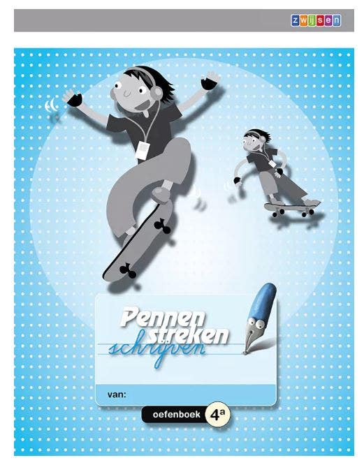 Pennenstreken editie 2 oefenboek 4A verbonden schrift