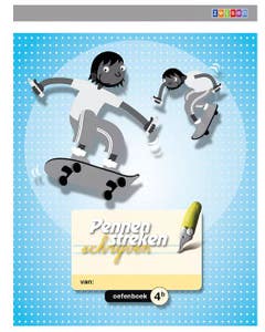 Pennenstreken editie 2 - oefenboek 4B verbonden schrift (5 ex.)