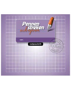 Pennenstreken editie 2 - ruitjesschrift 10x10 - 10x16 (5 ex.)