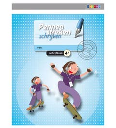 Pennenstreken editie 2 - schrijfboek 4A blokschrift (5 ex.)
