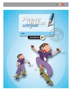 Pennenstreken editie 2 - schrijfboek 4A blokschrift (5 ex.)