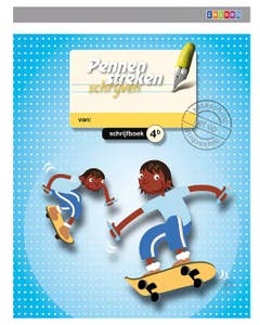 Pennenstreken editie 2 schrijfboek 4B blokschrift (5 ex.)
