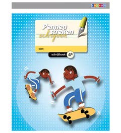Pennenstreken editie 2 schrijfboek 4B verbonden schrift