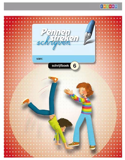 Pennenstreken editie 2 schrijfboek 6 verbonden schrift 
