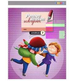 Pennenstreken editie 2 - schrijfboek 7 verbonden schrift (5 ex.)