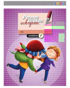 Pennenstreken editie 2 schrijfboek 7 blokschrift (5 ex.)