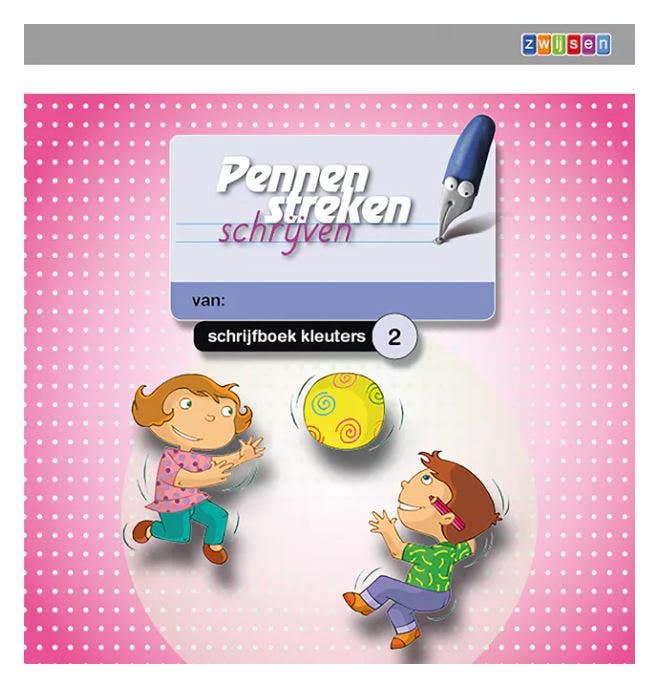 Pennenstreken editie 2 - schrijfboek kleuters (5 ex.)