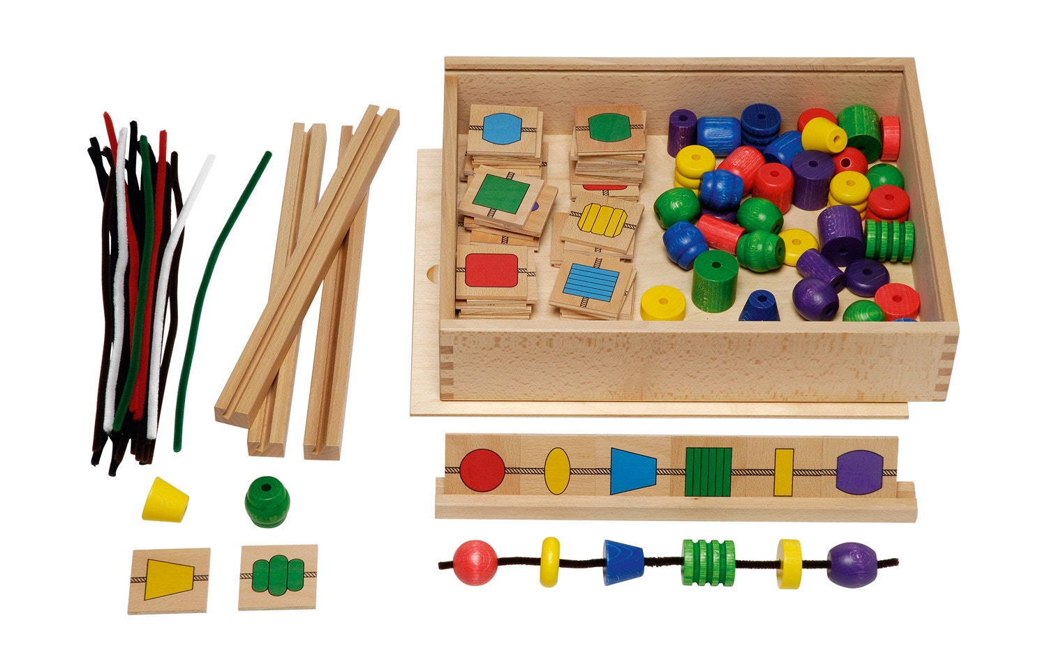 Perlo | Grote kralenrijgspel