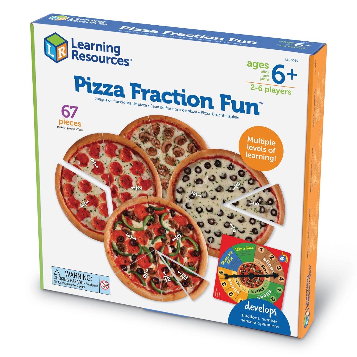 Het pizza breukenspel