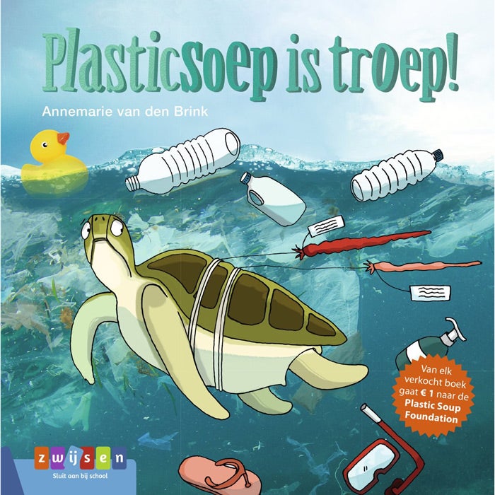 Leesserie Estafette - Plasticsoep is troep!