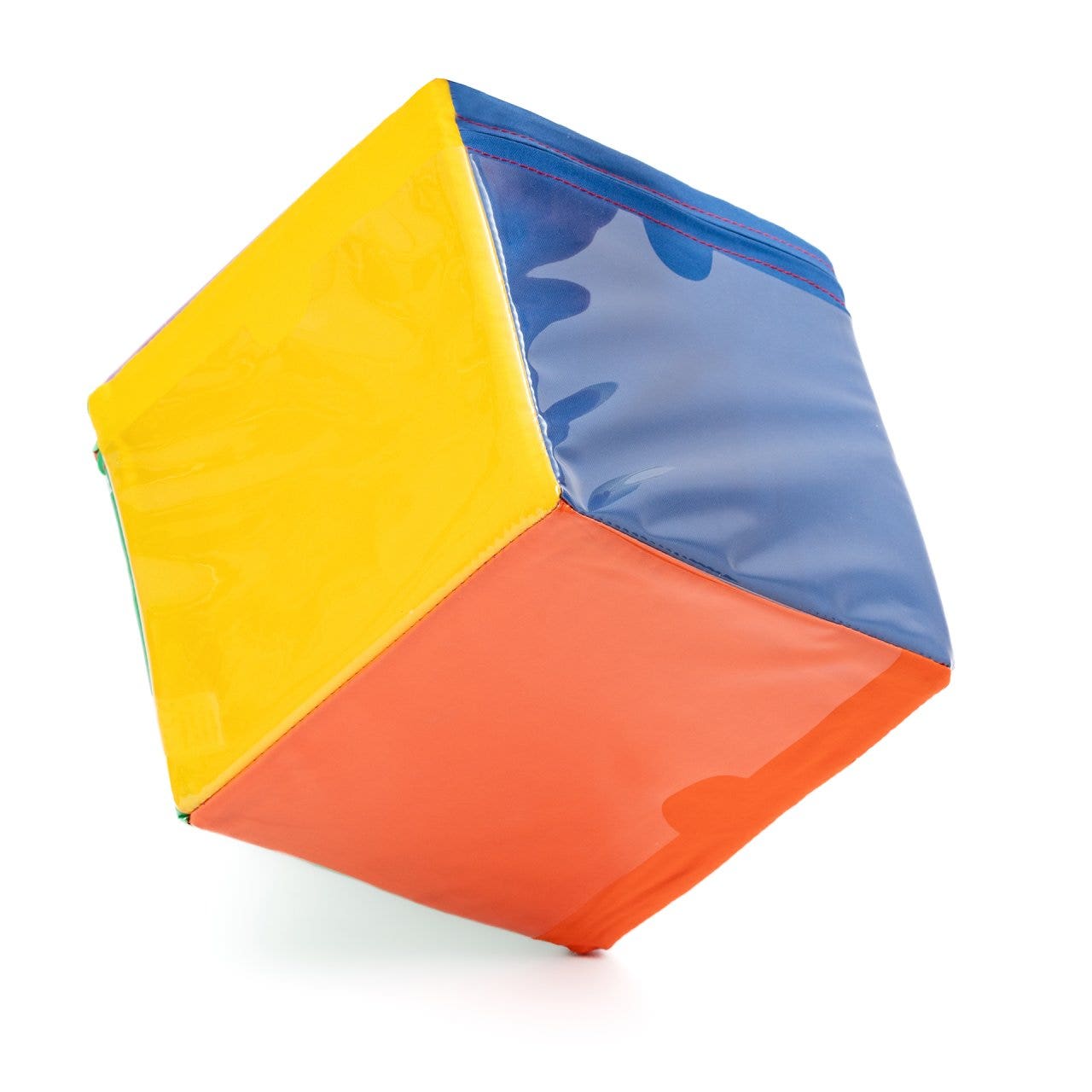 Zachte dobbelsteen met insteekhoezen | 15 cm