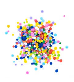 Pompoms | 11 kleuren | 10 - 15 mm (500 st.)