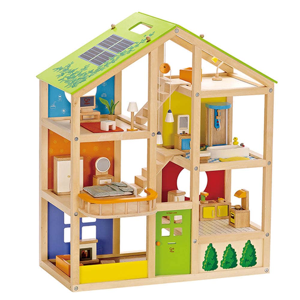 Poppenhuis met Meubels