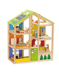 Poppenhuis met Meubels