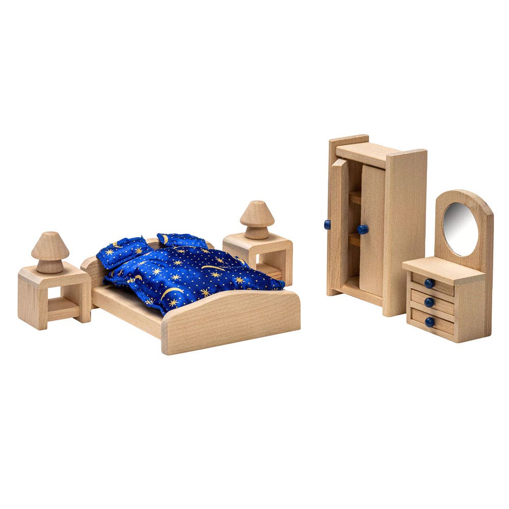 Poppenhuis meubilair | Slaapkamer