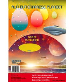 Opdrachtposter Mijn buitenaardse planeet (los exemplaar)