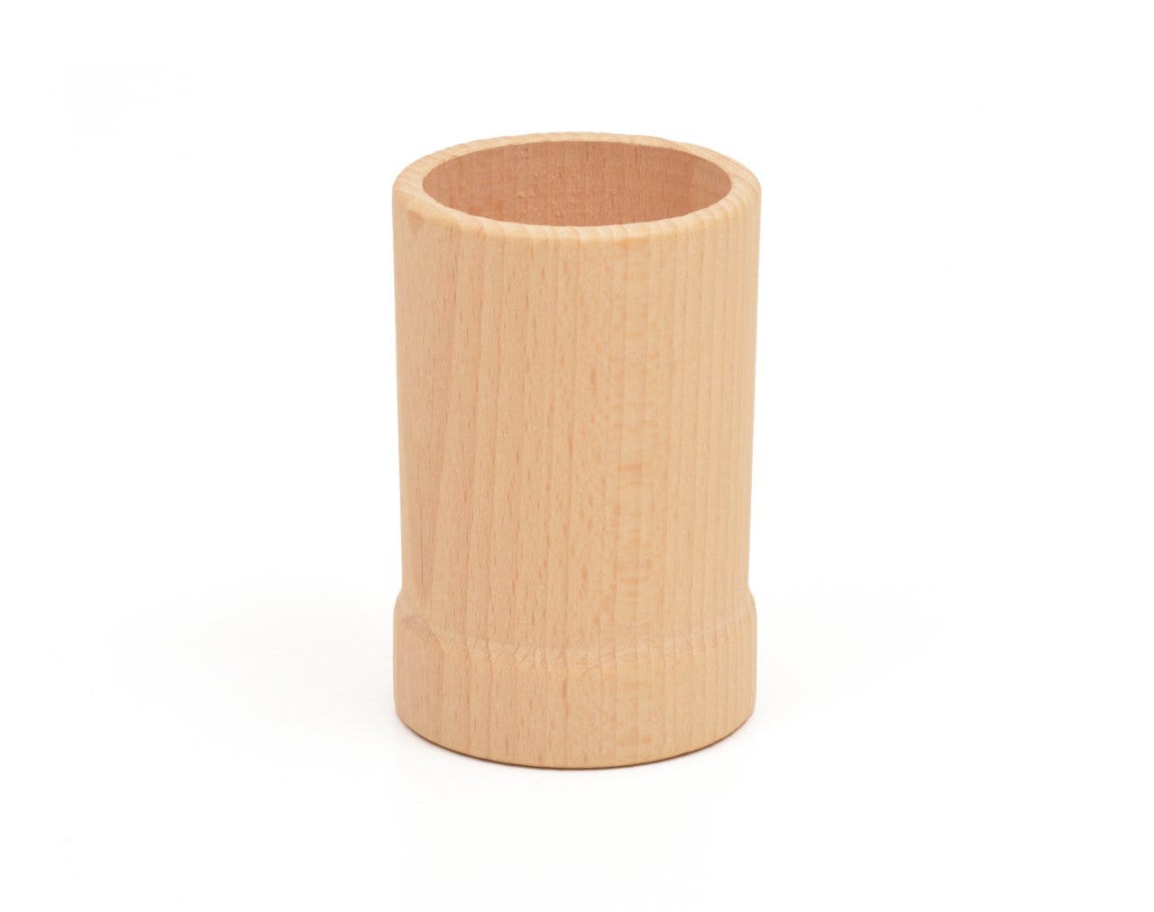 Houten potloodstandaard | Rond